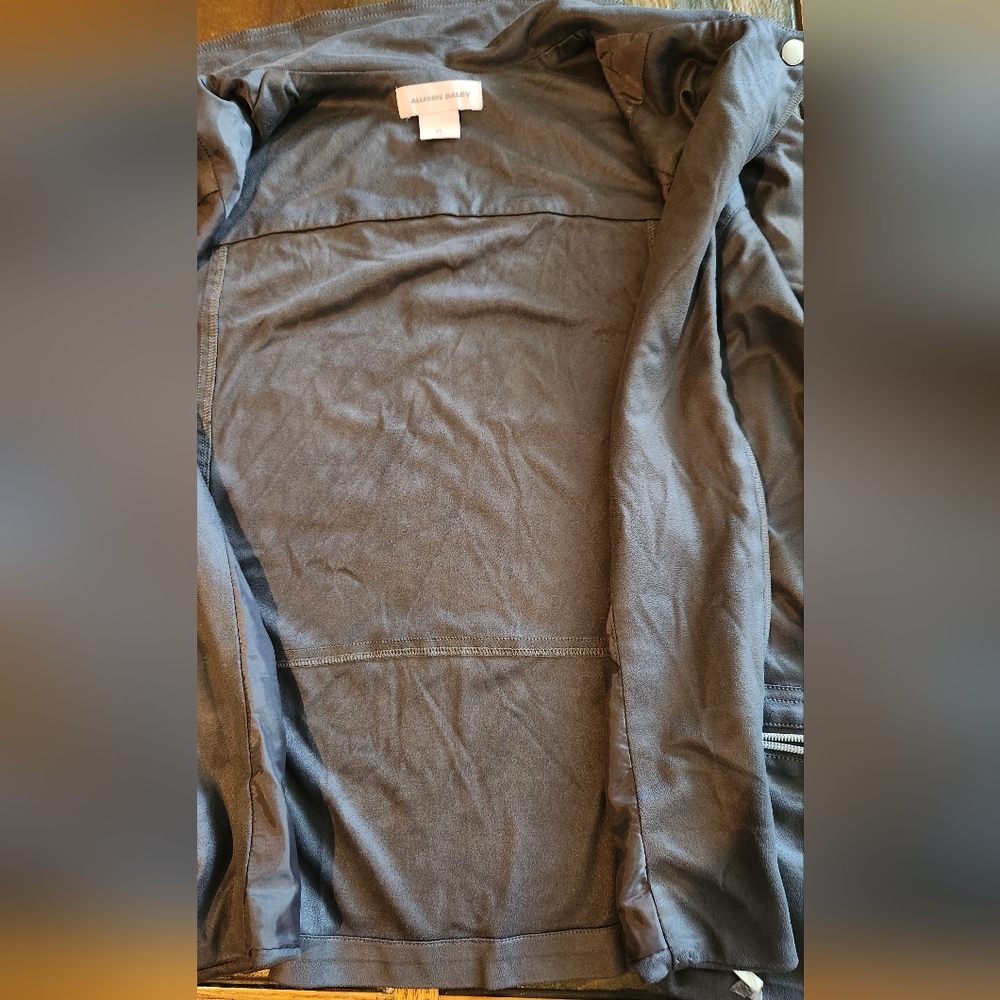 NWOT Allison Daley XL Full Zip Lightweight Jacket - Picture 10 of 16